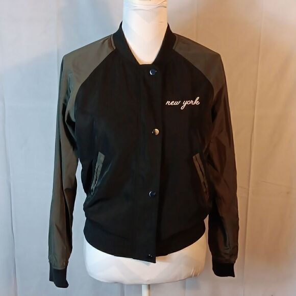 Gina Tricot "New York" Bomber Jacket - Picture 6 of 7